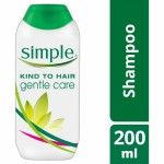 Shampo Perawatan Lembut Simple, Paket 6 Botol, 200ml Setiap Botol